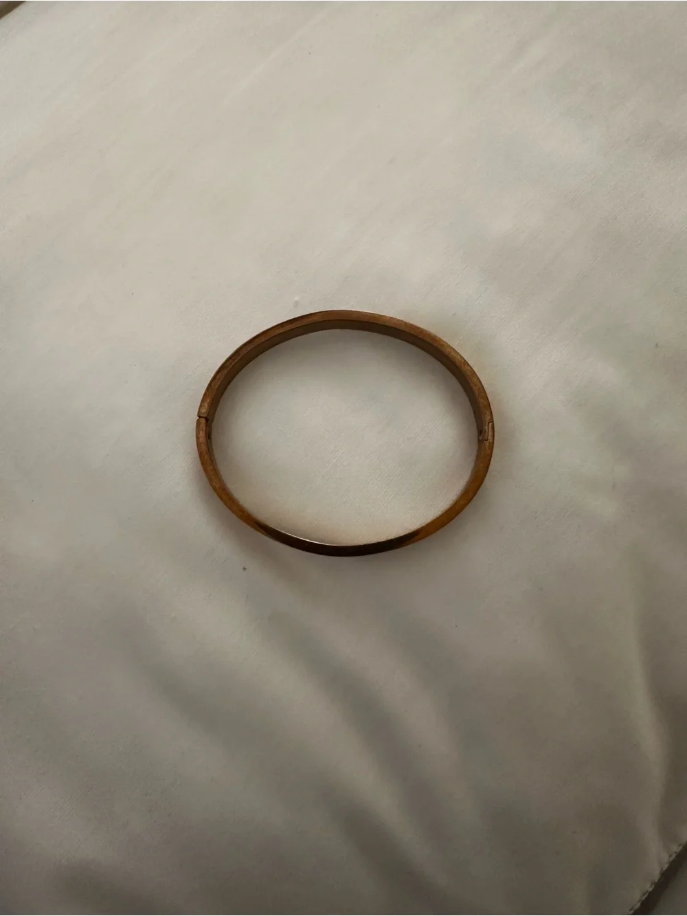 Gold Women’s  Screw-Accent Cuff Bracelet